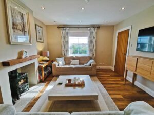 Moorcroft Cottage living room